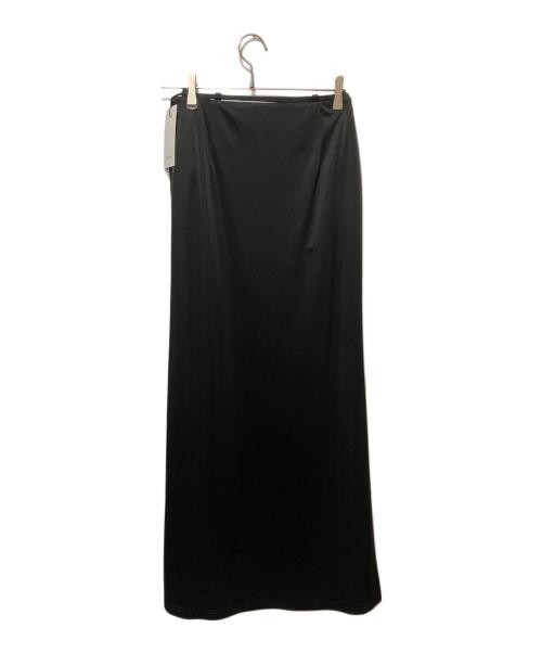 RIM.ARK（リムアーク）RIM.ARK (リムアーク) Triacetate satin SK ブラック サイズ:38の古着・服飾アイテム