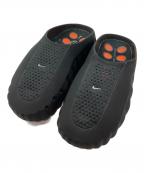 NIKEナイキ）の古着「Nike Mind 001 Mules "Black/Hyper Crimson"　ナイキマインド001ミュールズ　ブラック　ハイパークリムゾン」｜ブラック