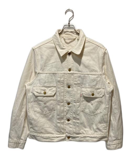 LEVI'S（リーバイス）LEVI'S (リーバイス) END. (エンド) TYPE II トラッカージャケット アイボリー サイズ:Mの古着・服飾アイテム