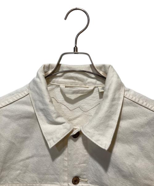 LEVI'S（リーバイス）LEVI'S (リーバイス) END. (エンド) TYPE II トラッカージャケット アイボリー サイズ:Mの古着・服飾アイテム
