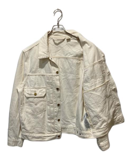 LEVI'S（リーバイス）LEVI'S (リーバイス) END. (エンド) TYPE II トラッカージャケット アイボリー サイズ:Mの古着・服飾アイテム
