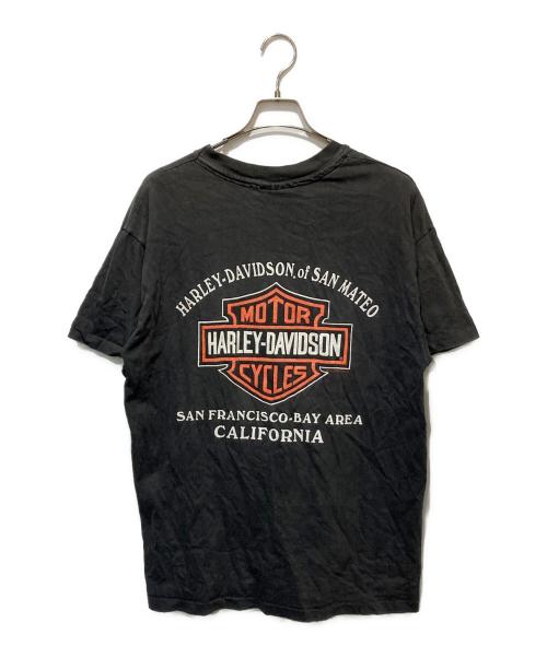HARLEY-DAVIDSON（ハーレーダビッドソン）HARLEY-DAVIDSON (ハーレーダビッドソン) 90’s ヴィンテージTシャツ ブラック サイズ:Lの古着・服飾アイテム