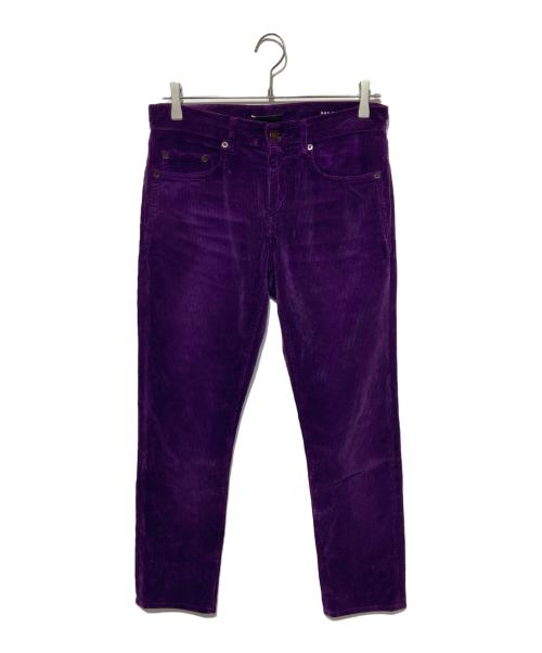 Saint Laurent Paris（サンローランパリ）Saint Laurent Paris (サンローランパリ) コーデュロイスキニーパンツ パープル サイズ:28の古着・服飾アイテム