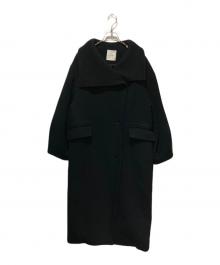 CLANE（クラネ）の古着「UP NECK OVER DOUBLE COAT」｜ネイビー