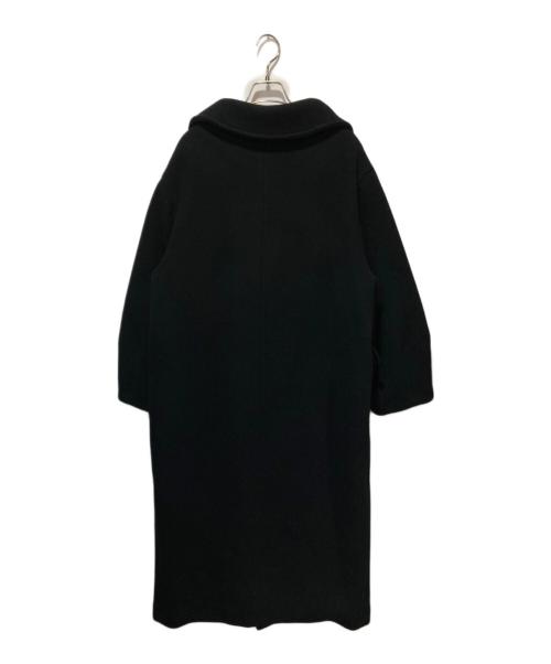 CLANE（クラネ）CLANE (クラネ) UP NECK OVER DOUBLE COAT ネイビー サイズ:2の古着・服飾アイテム