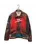 Supreme（シュプリーム）の古着「17FW Scarface The World Is Yours Denim Jacket」｜レッド