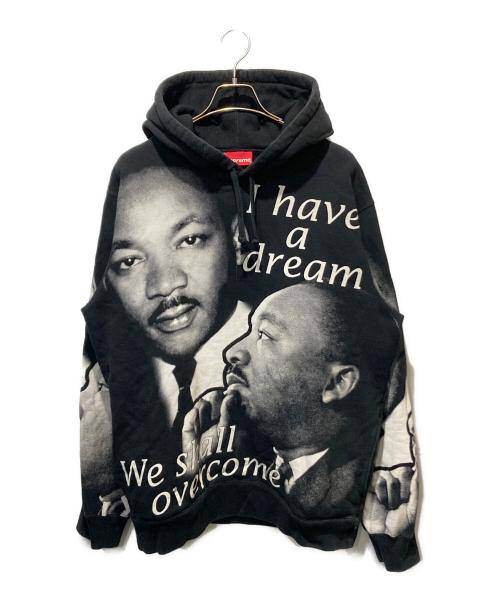 SUPREME（シュプリーム）Supreme (シュプリーム) MLK Hooded Sweatshirt ブラック サイズ:Lの古着・服飾アイテム
