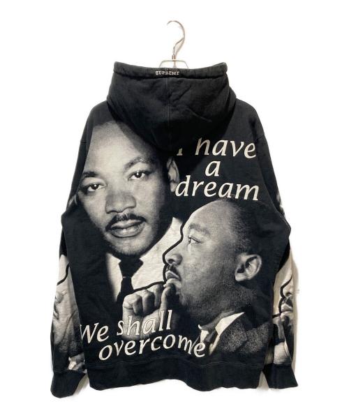 SUPREME（シュプリーム）Supreme (シュプリーム) MLK Hooded Sweatshirt ブラック サイズ:Lの古着・服飾アイテム