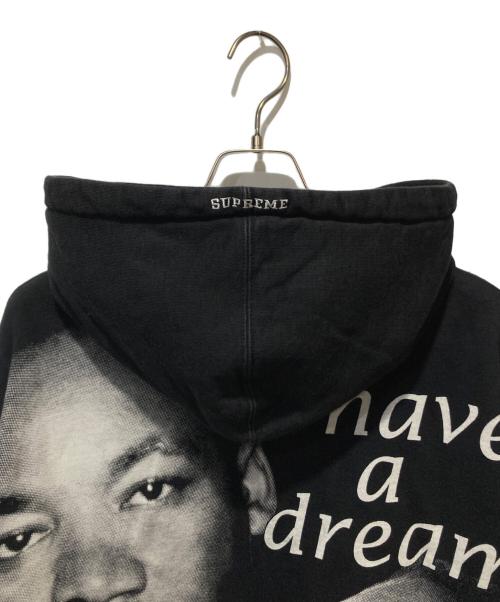 SUPREME（シュプリーム）Supreme (シュプリーム) MLK Hooded Sweatshirt ブラック サイズ:Lの古着・服飾アイテム