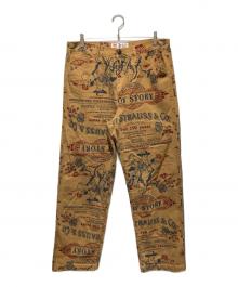 LEVI'S×TOY STORY（リーバイス×トイストーリー）の古着「CARPENTER JEAN / カーペンター ジーンズ」｜ベージュ