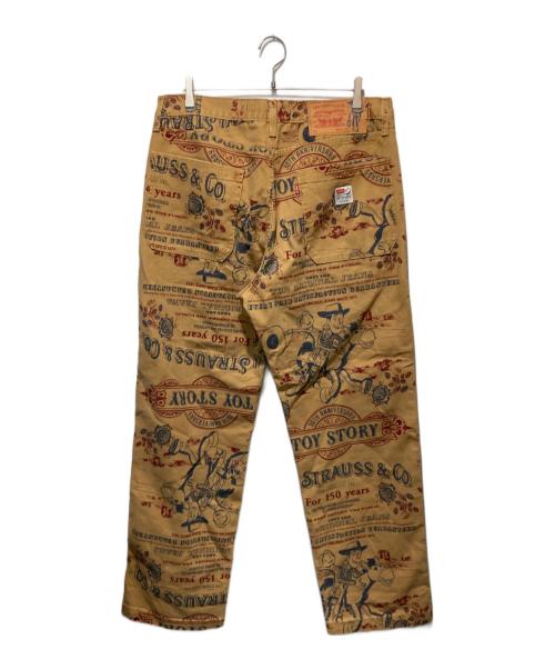 LEVI'S（リーバイス）LEVI'S (リーバイス) TOY STORY (トイストーリー) CARPENTER JEAN / カーペンター ジーンズ ベージュ サイズ:W34の古着・服飾アイテム