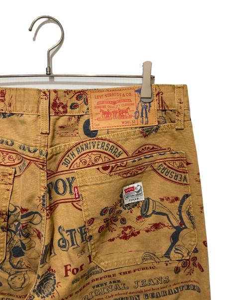 LEVI'S（リーバイス）LEVI'S (リーバイス) TOY STORY (トイストーリー) CARPENTER JEAN / カーペンター ジーンズ ベージュ サイズ:W34の古着・服飾アイテム