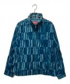 SUPREMEシュプリーム）の古着「21FW Velour Track Jacket」｜ブルー