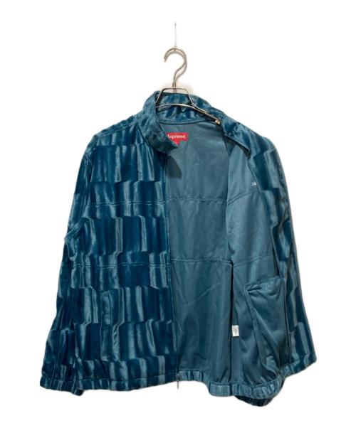 SUPREME（シュプリーム）Supreme (シュプリーム) 21FW Velour Track Jacket ブルー サイズ:Lの古着・服飾アイテム