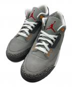 NIKEナイキ）の古着「AIR JORDAN 3 RETRO」｜グレー