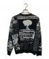 SUPREME (シュプリーム) 18AW Newsprint Sweater ブラック サイズ:L：15000円