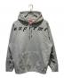 Supreme（シュプリーム）の古着「21AW Raised Embroidery Hooded Sweatshirt」｜グレー