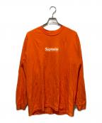 SUPREMEシュプリーム）の古着「20AW Box Logo L/S Tee」｜オレンジ