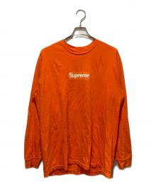 SUPREME（シュプリーム）の古着「20AW Box Logo L/S Tee」｜オレンジ