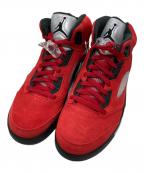 NIKEナイキ）の古着「AIR JORDAN 5 RETRO "Toro Bravo"　エアジョーダン5レトロ　トロブラヴォ」｜レッド