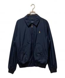 POLO RALPH LAUREN（ポロ・ラルフローレン）の古着「ジップアップジャケット」｜ネイビー
