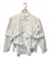 OMMO（オーエムエムオー）の古着「2WAY TUCK LAYERED SHIRT」｜ホワイト