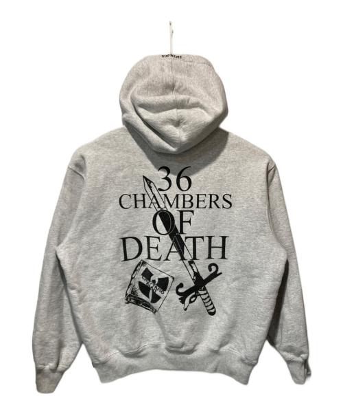 SUPREME（シュプリーム）Supreme (シュプリーム) 25FW Wu-Tang Clan Hooded Sweatshirt グレー サイズ:Mの古着・服飾アイテム