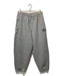 NIKE×stussy（ナイキ×ステューシー）の古着「Fleece Pantsフリースパンツ」｜グレー