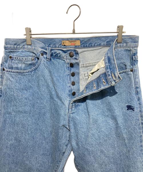 SUPREME（シュプリーム）Supreme (シュプリーム) BURBERRY (バーバリー) 22SS Regular Jean Blue インディゴ サイズ:W36の古着・服飾アイテム