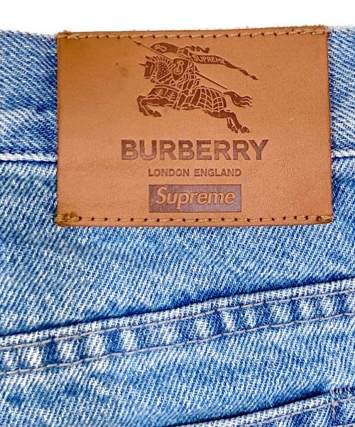 SUPREME（シュプリーム）Supreme (シュプリーム) BURBERRY (バーバリー) 22SS Regular Jean Blue インディゴ サイズ:W36の古着・服飾アイテム