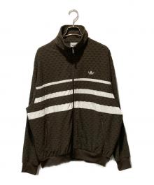 adidas Originals（アディダスオリジナル）の古着「モノグラムトラックトップ」｜ブラウン