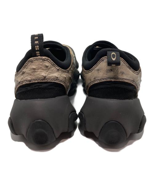OAKLEY（オークリー）OAKLEY (オークリー) OSTRICH FLESH SANDAL　オーストリッチ・フレッシュ・サンダル ブラウン サイズ:26.5cmの古着・服飾アイテム