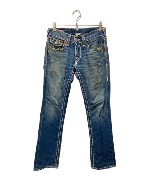 TRUE RELIGION（トゥルー レリジョン）TRUE RELIGION (トゥルー レリジョン) RICKY SUPER T デニムパンツ インディゴ サイズ:29の古着・服飾アイテム