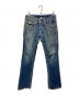 TRUE RELIGION（トゥルー レリジョン）の古着「RICKY SUPER T デニムパンツ」｜インディゴ
