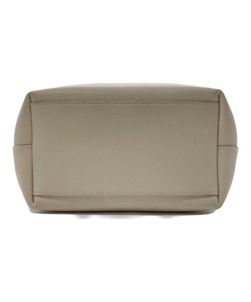 LONGCHAMP（ロンシャン）LONGCHAMP (ロンシャン) ル ロゾ S トップハンドルバッグ ベージュの古着・服飾アイテム