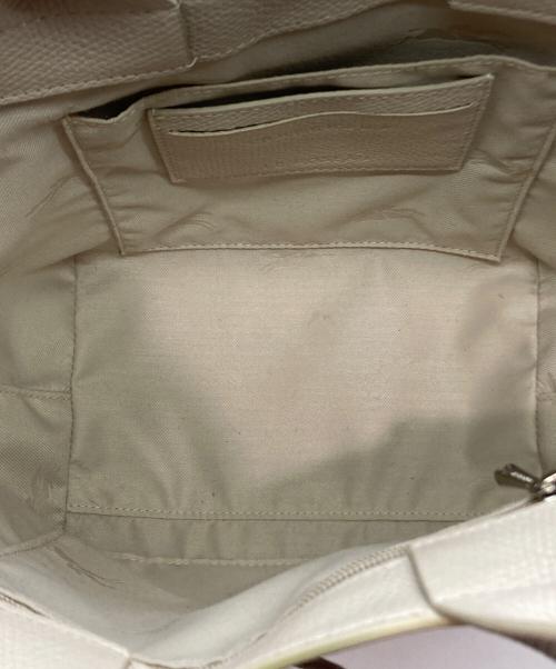 LONGCHAMP（ロンシャン）LONGCHAMP (ロンシャン) ル ロゾ S トップハンドルバッグ ベージュの古着・服飾アイテム