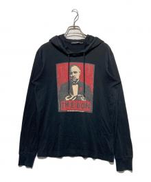 DOLCE & GABBANA（ドルチェ＆ガッバーナ）の古着「ムービープリントパーカー」｜ブラック