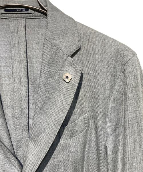 LARDINI（ラルディーニ）LARDINI (ラルディーニ) 段返り3Bテーラードジャケット グレー サイズ:52の古着・服飾アイテム