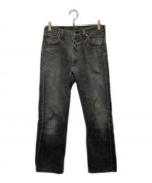 LEVI'S（リーバイス）の古着「90's 後染め501ブラックデニムパンツ」｜ブラック