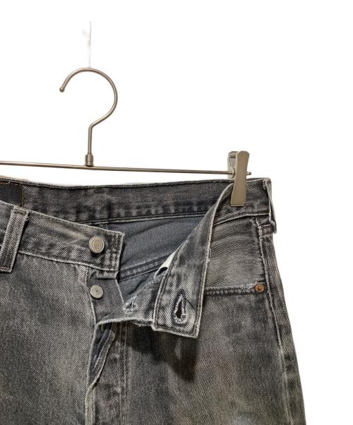 LEVI'S（リーバイス）LEVI'S (リーバイス) 90's 後染め501ブラックデニムパンツ ブラック サイズ:W30の古着・服飾アイテム
