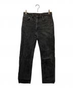 LEVI'Sリーバイス）の古着「90's 505 後染めブラックデニムパンツ」｜ブラック