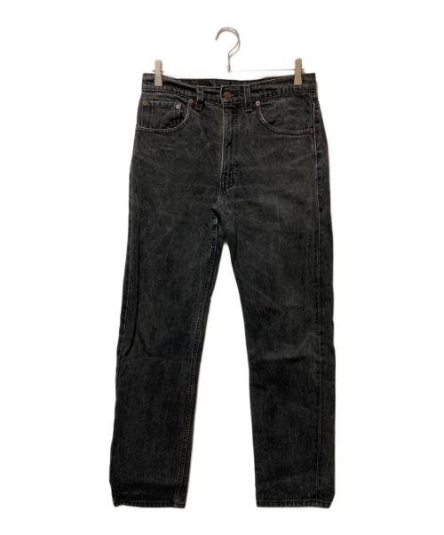 LEVI'S（リーバイス）LEVI'S (リーバイス) 90's 505 後染めブラックデニムパンツ ブラック サイズ:W32の古着・服飾アイテム