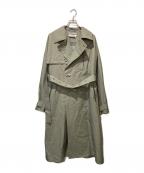 F/CE.エフシーイー）の古着「PERTEX WATERPROOF TECHNICAL TRENCH COAT」｜カーキ