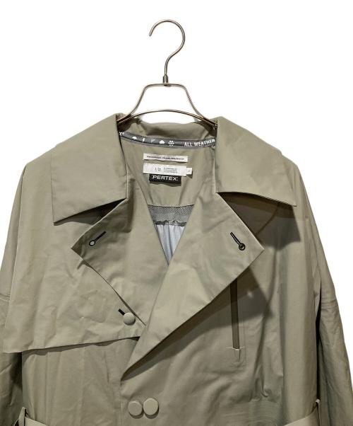F/CE.（エフシーイー）F/CE. (エフシーイー) PERTEX WATERPROOF TECHNICAL TRENCH COAT カーキ サイズ:Lの古着・服飾アイテム