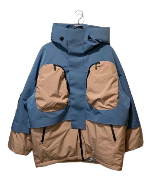 A.A.Spectrum（エー.エー.スペクトラム）A.A.Spectrum (エー.エー.スペクトラム) ALFIRE DOWN JACKET  ブルー×ピンク サイズ:Sの古着・服飾アイテム