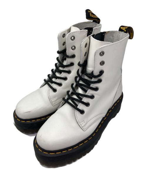 Dr.Martens（ドクターマーチン）Dr.Martens (ドクターマーチン) 8ホールブーツ ホワイト サイズ:EU38の古着・服飾アイテム