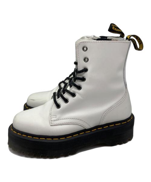 Dr.Martens（ドクターマーチン）Dr.Martens (ドクターマーチン) 8ホールブーツ ホワイト サイズ:EU38の古着・服飾アイテム