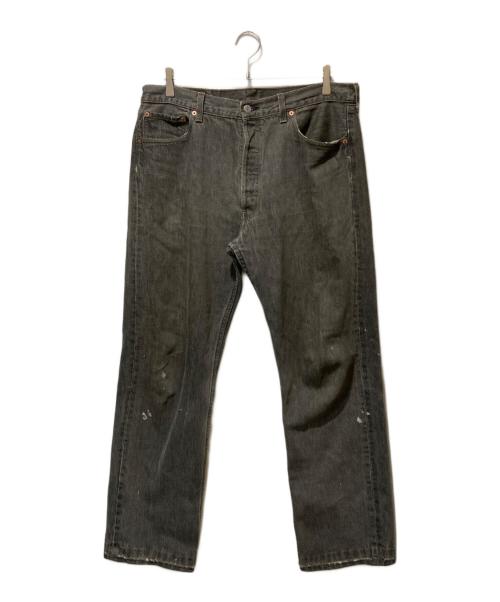 LEVI'S（リーバイス）LEVI'S (リーバイス) 先染め501デニムパンツ ブラック サイズ:W36の古着・服飾アイテム