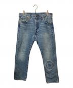 LEVI'S×stussyリーバイス×ステューシー）の古着「EMBOSSED 501 JEANS」｜インディゴ