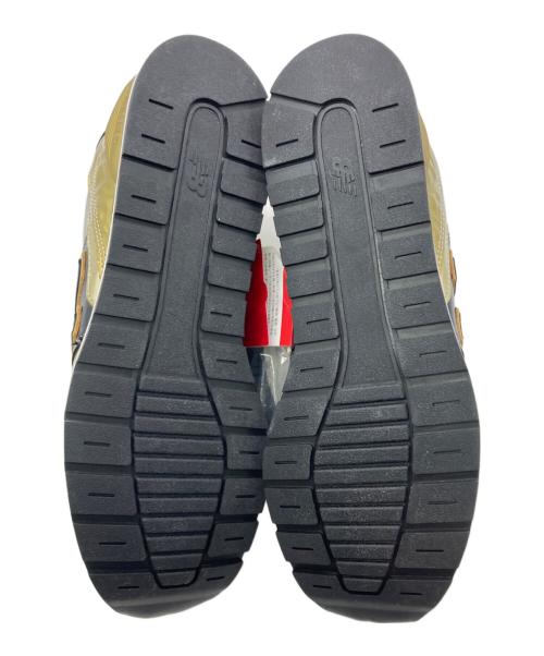 NEW BALANCE（ニューバランス）NEW BALANCE (ニューバランス) FRANCK MULLER (フランクミュラー) ローカットスニーカー ブラック×ゴールド サイズ:26.5cm 未使用品の古着・服飾アイテム